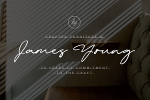 Journal Script A Signature Font