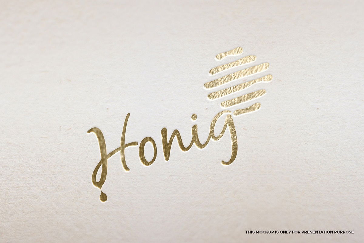 Honey logo design, a Branding & Logo Template by MuzaInspires (Photo 6 of 6)