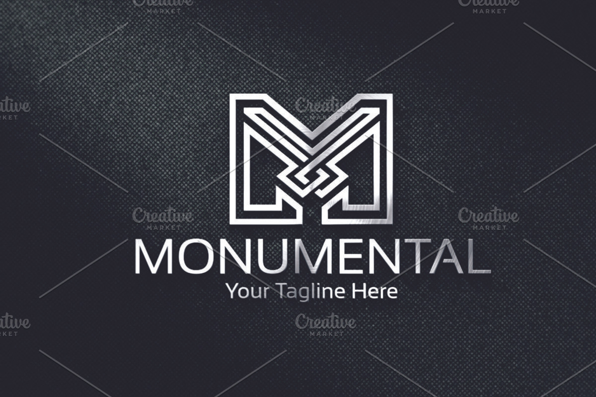 Monumental - Logo Template, a Branding & Logo Template by Alfam17 (Photo 1 of 3)