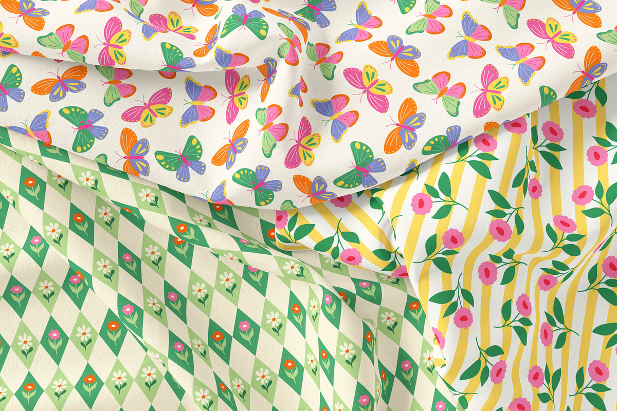 50 Summer seamless patterns, a Pattern Graphic by EltaMaxArt (Photo 12 of 12)