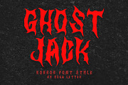 Ghost Jack, a Blackletter Font by Yoga Letter (Thumbnail 1 of 6)