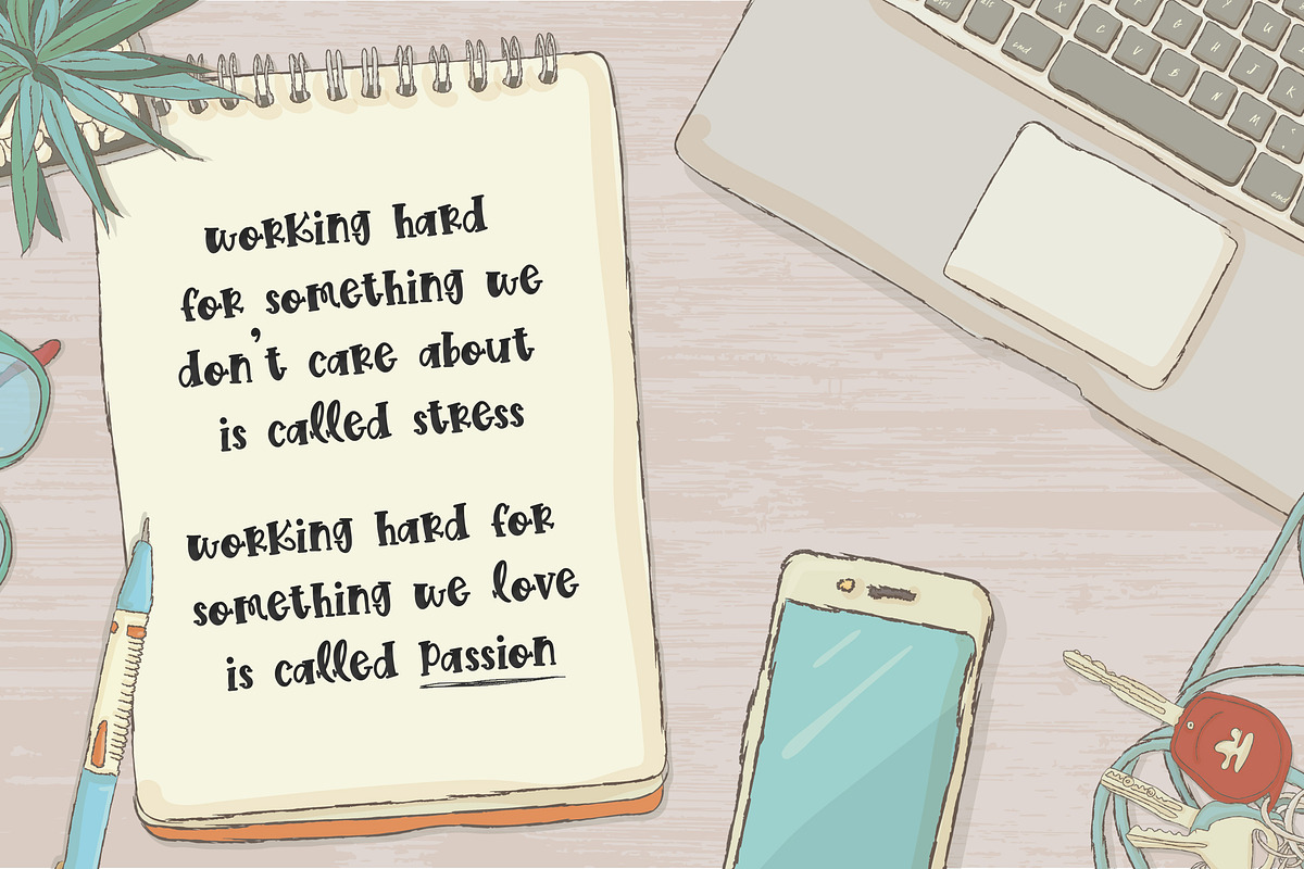 Worklife Font, a Font by Salt & Pepper Designs (Photo 2 of 8)