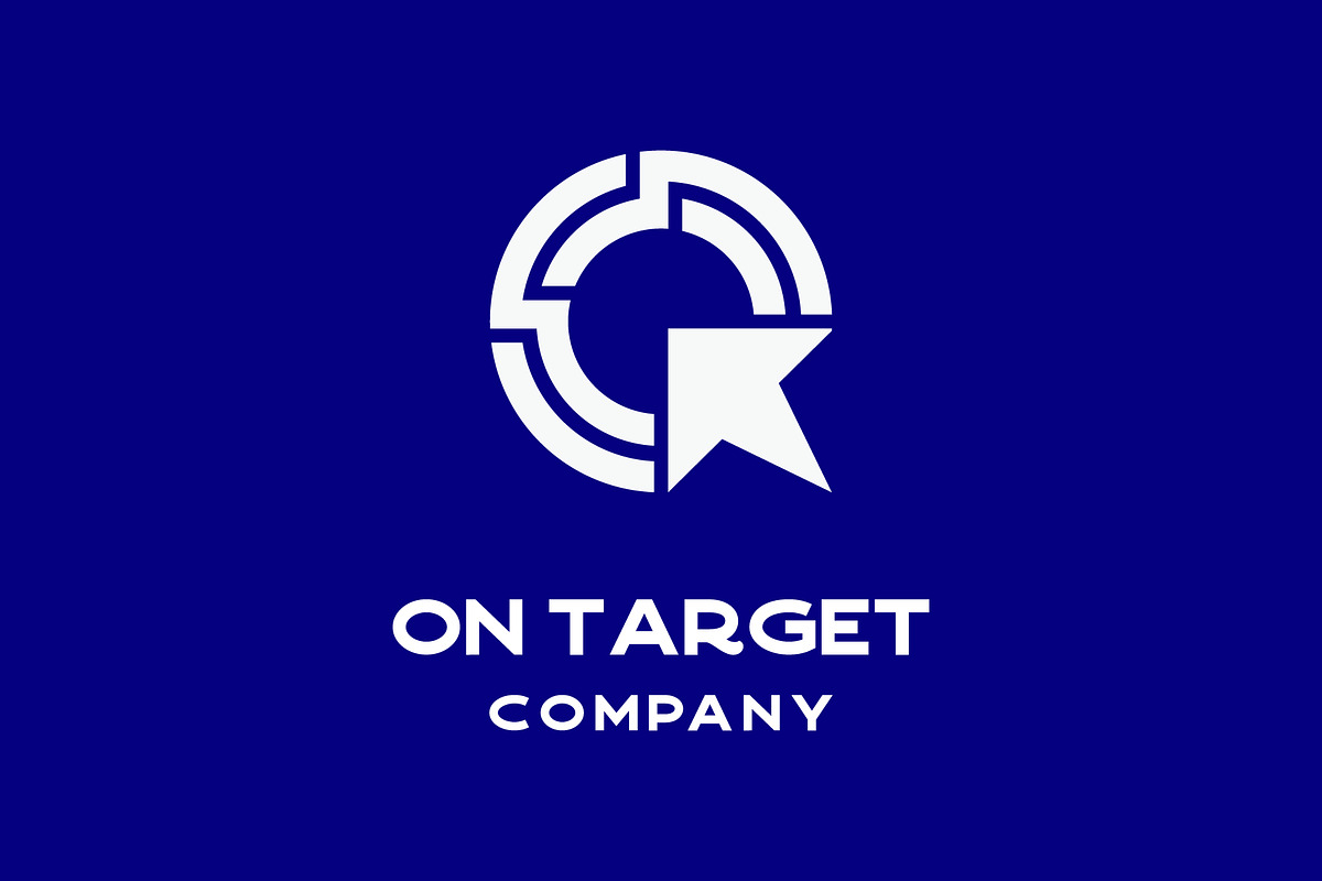 On Target Logo, a Branding & Logo Template by ZHR Creative
