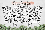 MilkandShake Script, a Script Font by giemons™ (Thumbnail 6 of 7)