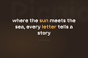 Picnic-groovy warm typeface, a Handwritten Font by Lettra Studio (Thumbnail 8 of 21)