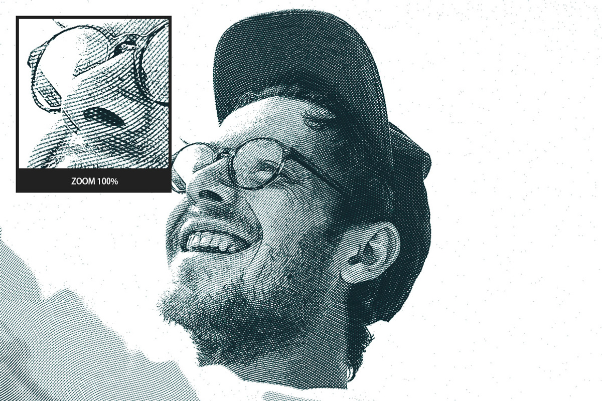 Engrave Photoshop Action, an Action Add-On by AndriyFM (Photo 5 of 23)