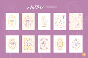 Easter Spring Clipart Hand Drawn Set, an Object Graphic by Alena Koval (Thumbnail 13 of 15)