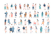 100+ People silhouette vector set, a Person Illustration by Vector_Art (Thumbnail 3 of 12)