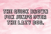 Contour Outlines Font, a Sans Serif Font by Fourteen Letter (Thumbnail 6 of 9)