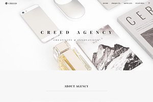 Creed Agency Portfolio HTML Template