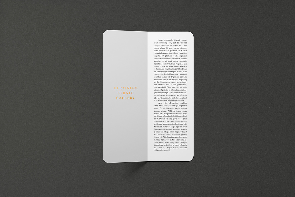 A5 Slim (7.4x21) Bi-Fold Brochure, a Print Template by professorinc (Photo 2 of 8)