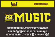 Republic Nine Font, a Font by weknow (Thumbnail 6 of 9)