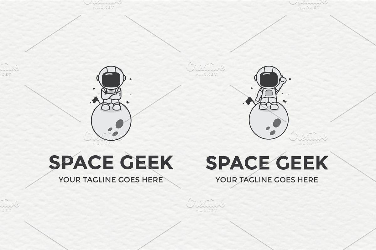 Astronaut, a Branding & Logo Template by lineandcircle (Photo 4 of 5)