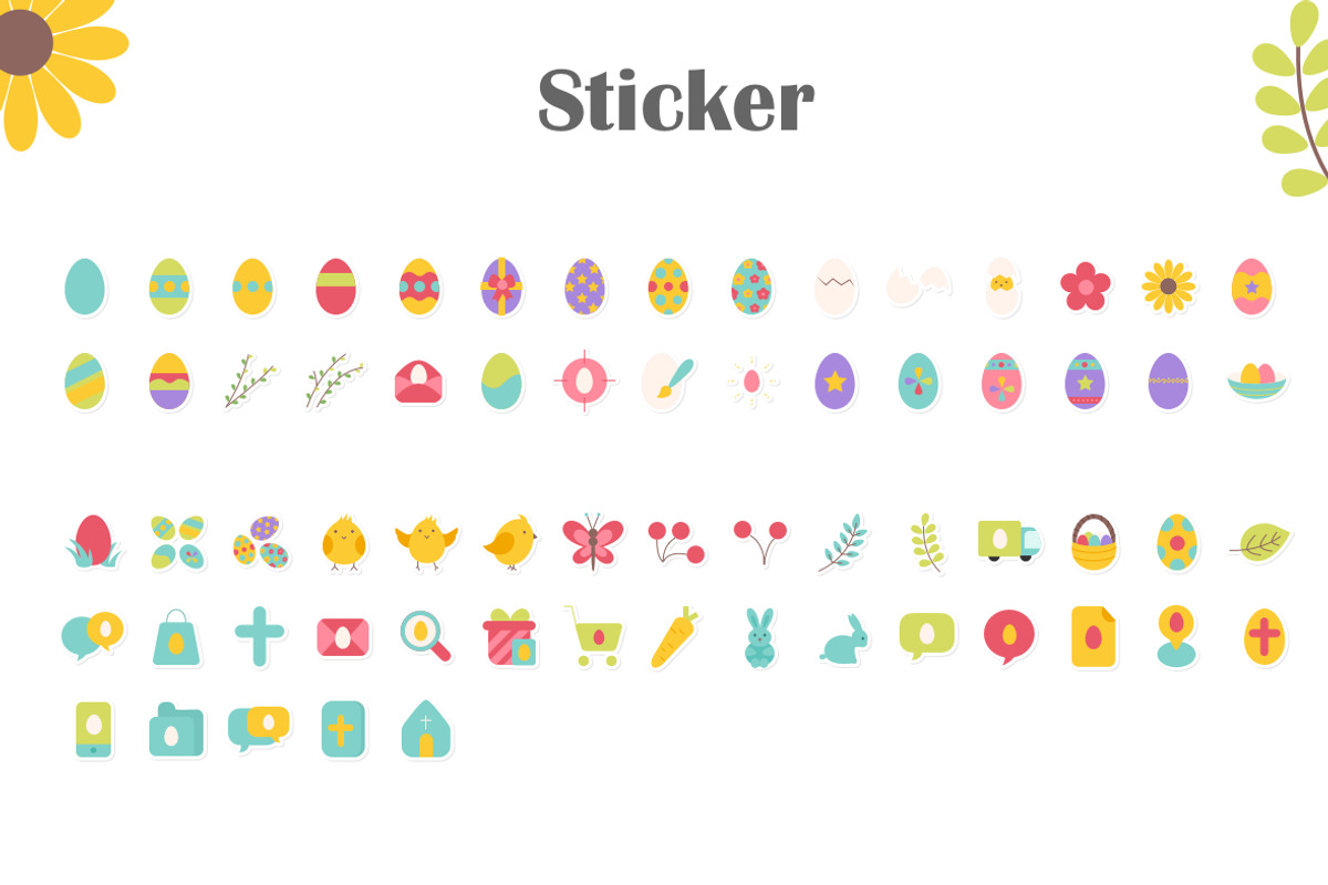 65 Easter Icons, an Icon by CustomIconDesign (Photo 5 of 5)