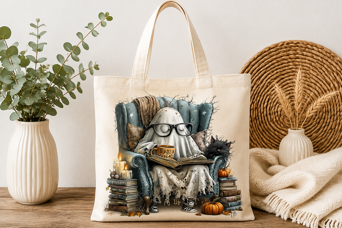 Halloween Book Lover Clipart Bundle, a Seasonal Illustration by CreationArt (Photo 4 of 7)