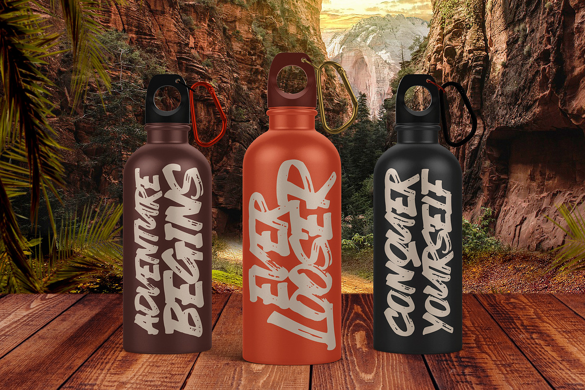 Ever Looser - Wild Brush Font preview 4