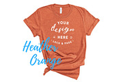Bella Canvas TShirt Mockups On White, a Shirt Mockup by lock and page (Thumbnail 81 of 92)