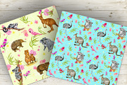 Australia  seamless patterns, a Pattern Graphic by MitrushovaArt (Thumbnail 9 of 11)