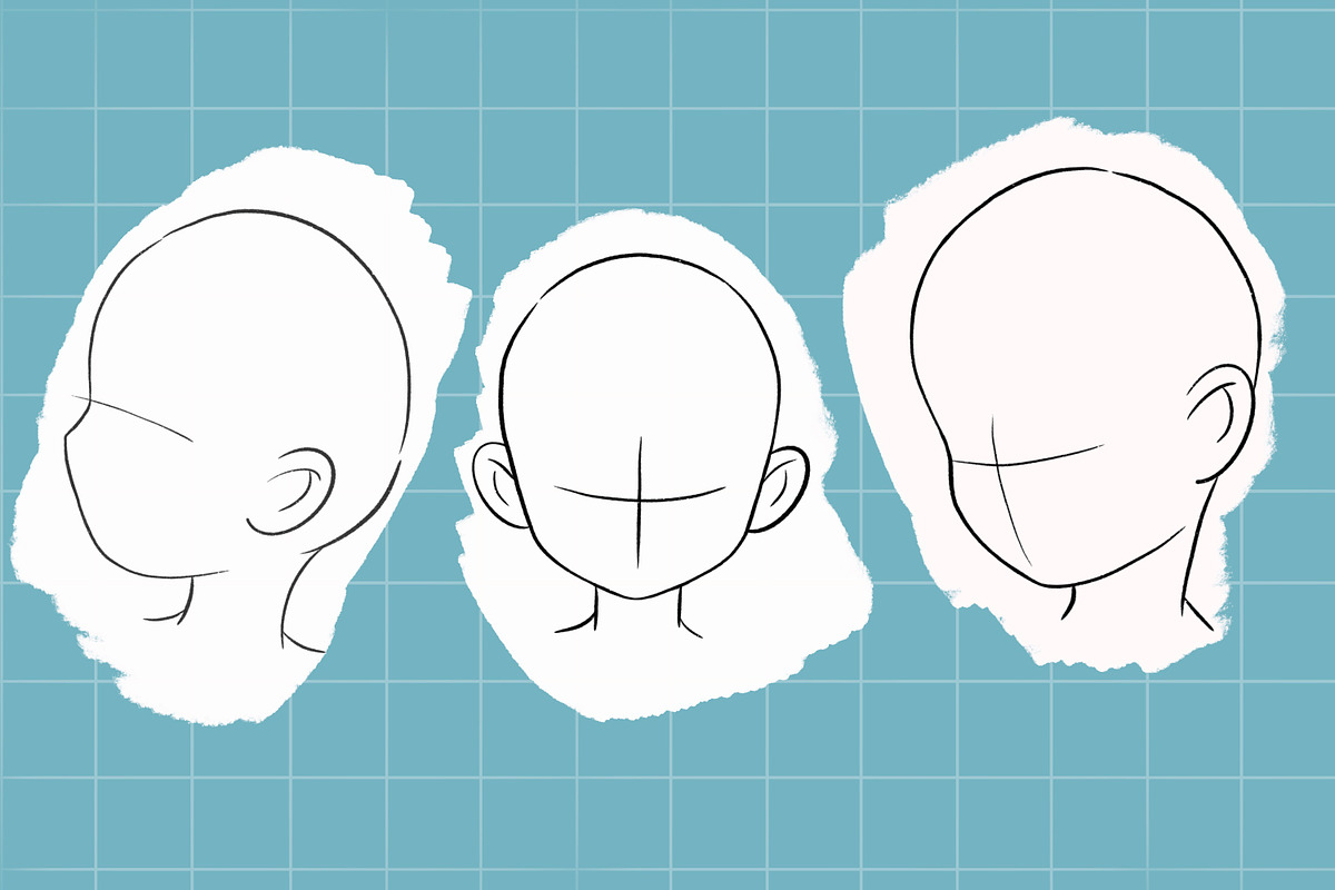 9 Children’s heads stamp Procreate, a Brush Add-On by PoPshop (Photo 3 of 5)
