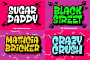 Richis Stiller - Playful Font, a Sans Serif Font by HanzelSpace Studio (Thumbnail 7 of 10)
