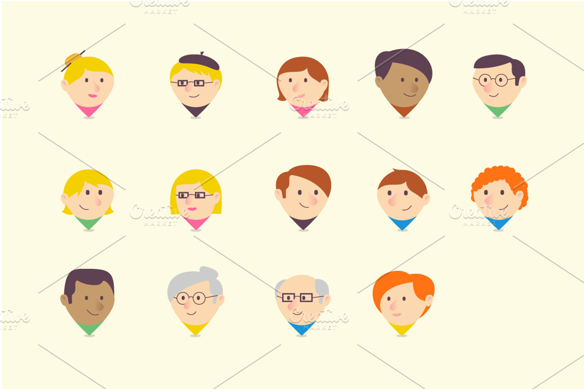 face pins for map, an Icon by ANNO Graphics (Photo 1 of 2)