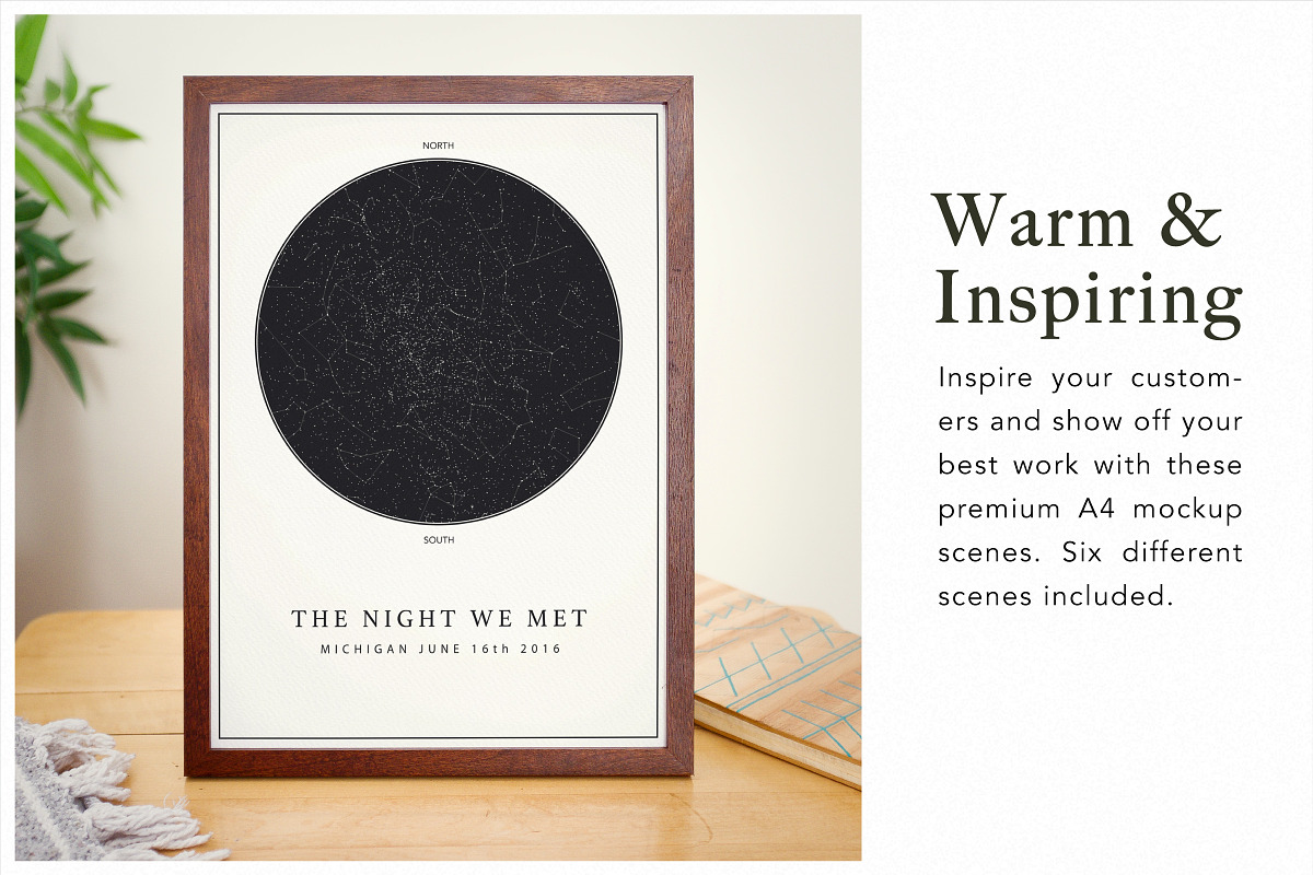Etsy Friendly A4 Mockups, a Print Template by Drifter Studio PrintShop (Photo 3 of 5)