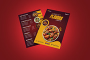2 Page A4 Modern Food Menu Template, a Brochure Template by vectorlnk (Thumbnail 6 of 6)