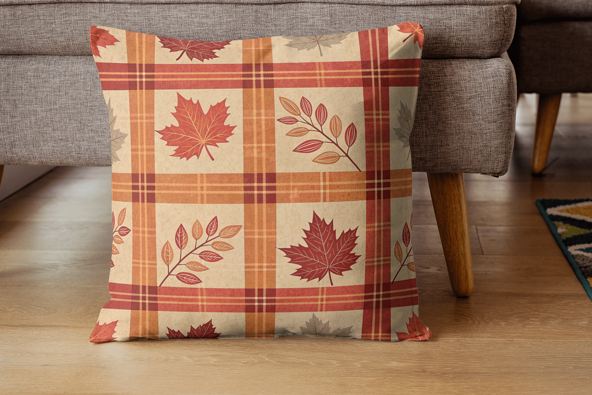 Autumn Fall Plaid Seamless Pattern, a Pattern Graphic by FloridPrintables (Photo 11 of 11)
