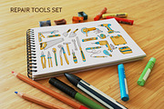Repair tools collection, an Object Graphic by Karina.sketch (Thumbnail 4 of 4)