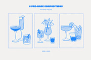 Cocktail Party, a Food Illustration by Sweet Corner (Thumbnail 6 of 10)