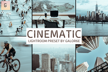 Lightroom Preset CINEMATIC - GALOR6E