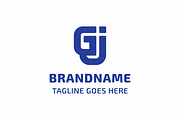 Letters GJ Monogram Connected Logo, a Branding & Logo Template by Pray Art Design Studio (Thumbnail 1 of 2)