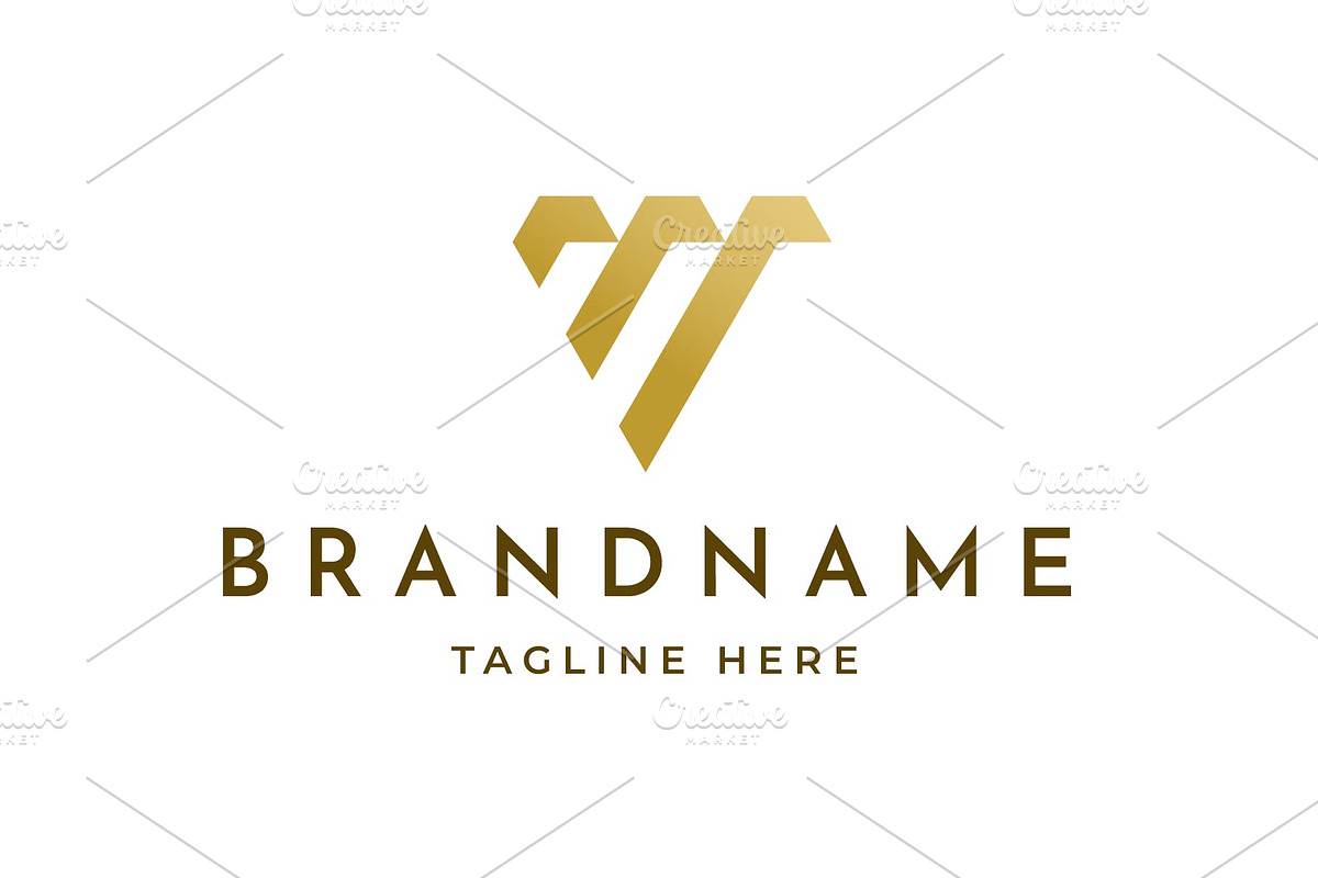 Letter V Monogram Logo, a Branding & Logo Template by BlackSweet_Studio (Photo 1 of 2)