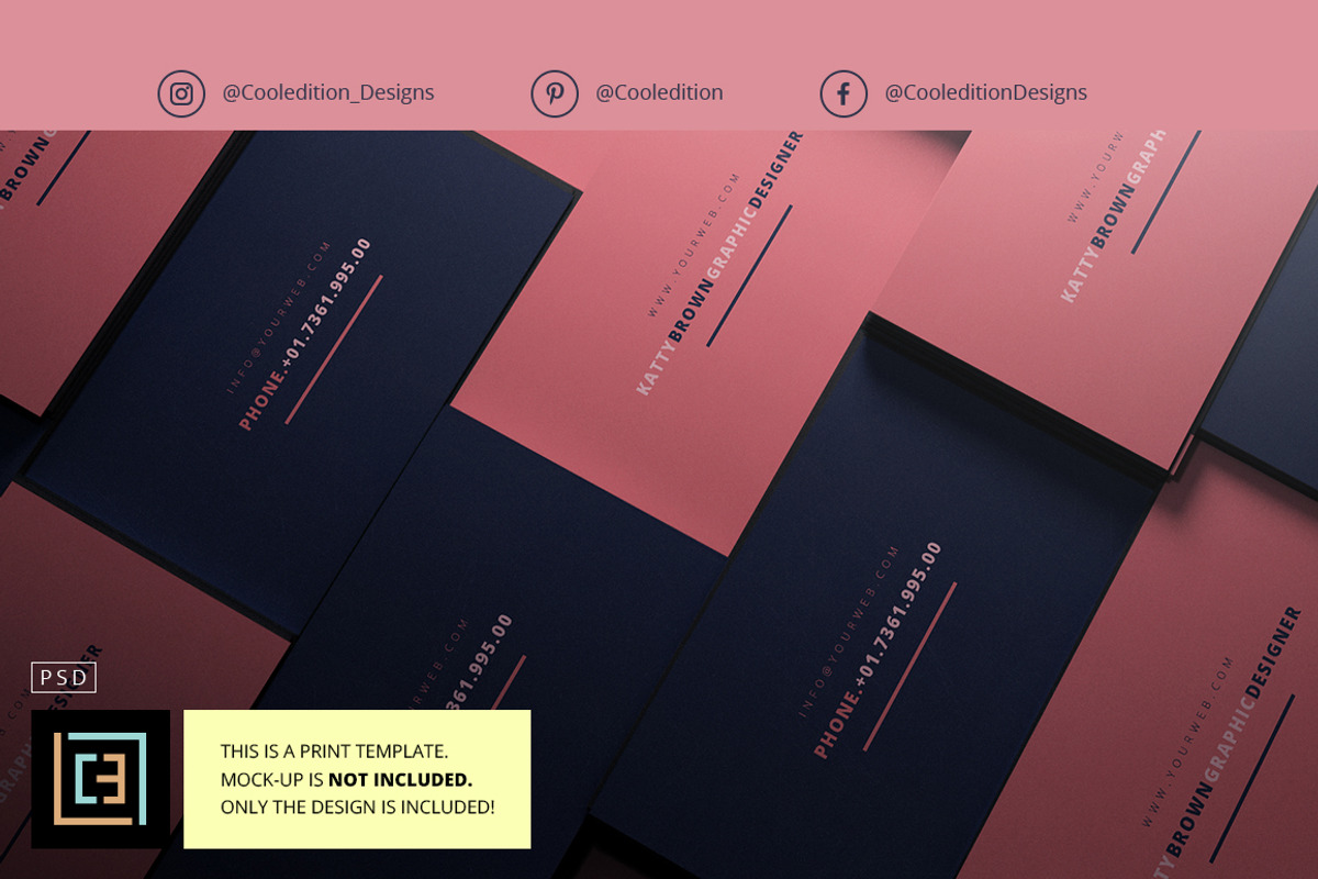 Business Card 14, a Business Card Template by Cooledition (Photo 1 of 5)