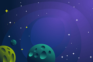 5 Sets Of Abstract Space Background