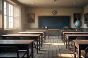 24 PNG Vintage School Classroom, a Background Graphic by adenpinkstore (Thumbnail 1 of 5)