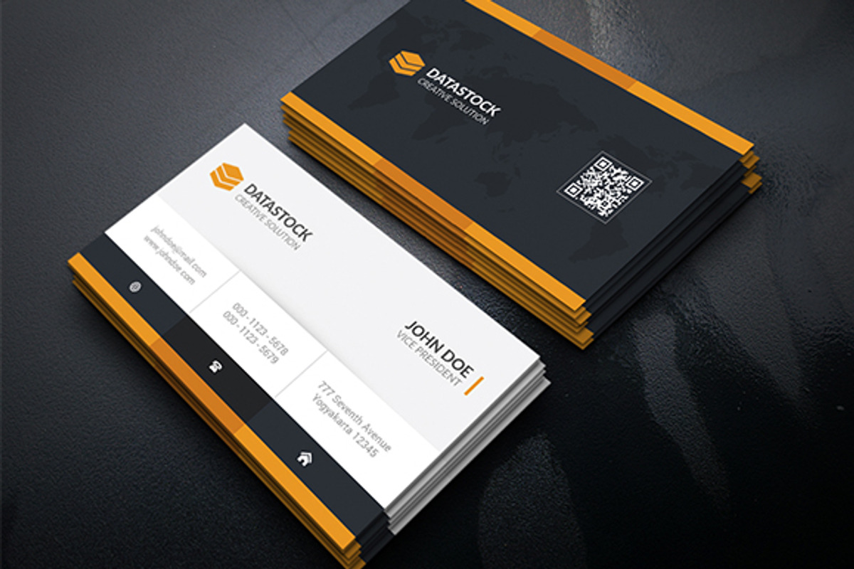 Modern Corporate Business Card, a Business Card Template by InfinityArt (Photo 2 of 4)