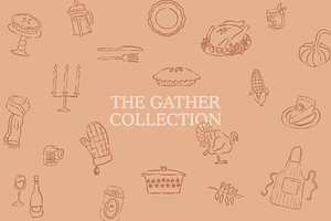 Gather Collection Illustration Pack