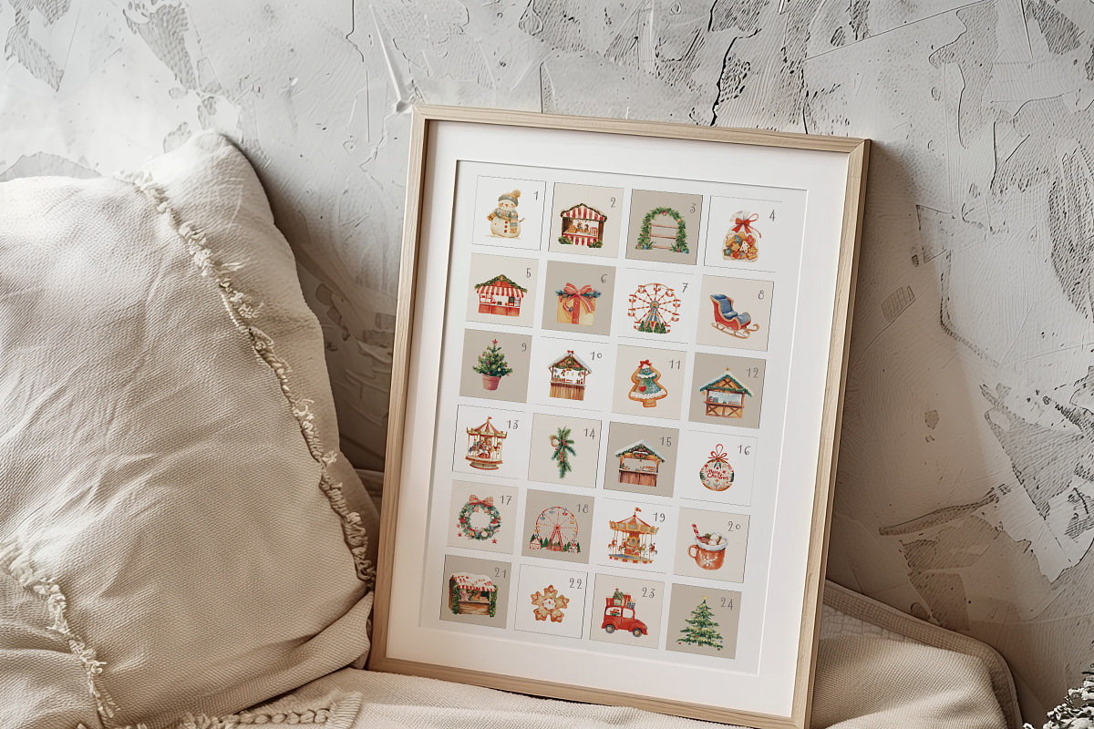 Christmas Market, a Seasonal Illustration by heyiamalice (Photo 9 of 15)
