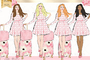 Travel Vacation Wanderlust clipart, an Illustration by Libby Wishes (Thumbnail 7 of 9)
