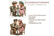 Candlelit Dinner JPG, a Person Illustration by Memories By Lea (Thumbnail 7 of 7)