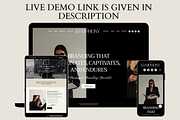 Luxury Wix Website Template, a Wix Template by AdvertFox (Thumbnail 7 of 10)