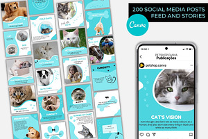 PETS INSTAGRAM FEED AND STORIES