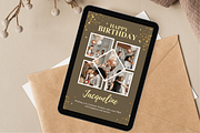 5 Birthday Photo Collage Templates, a Templates & Theme by TemplateCastleStore (Thumbnail 5 of 9)