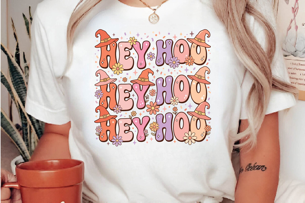 Cute Halloween Typography Sublimatio, a Seasonal Illustration by DreamPrint404 (Photo 5 of 6)