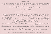 Flowerwood Script Font, a Script Font by Beck McCormick (Thumbnail 10 of 10)
