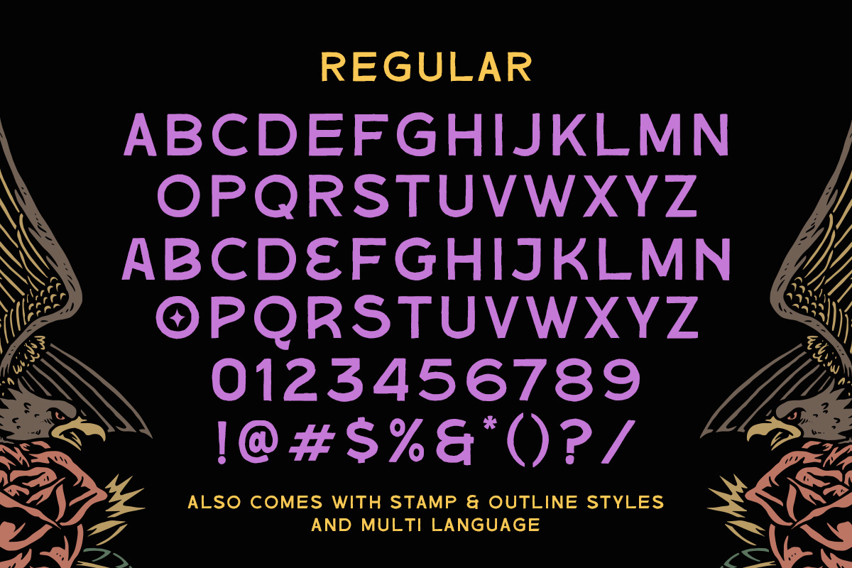 The Geronide - Hand Drawn Sans Serif, a Font by Letterhend Studio (Photo 7 of 10)