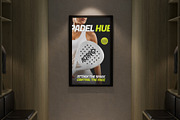 Poster Sport Mockup, an Advertising Mockup by SLAB! Design (Thumbnail 6 of 7)