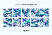 Mermaidcore Seamless Patterns, a Pattern Graphic by Anna Design Studio (Thumbnail 2 of 7)