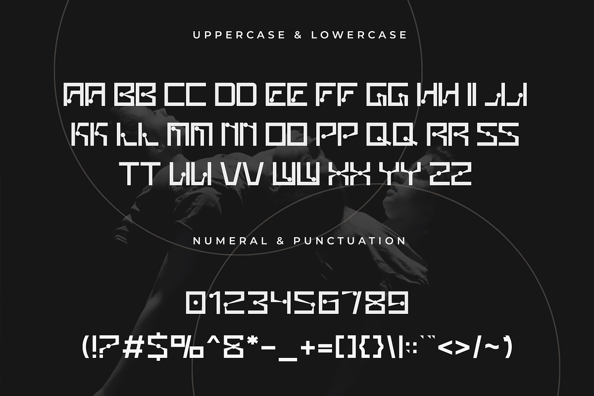 Agora – Modern Geometric Font, a Sans Serif Font by overlaytemplates (Photo 4 of 5)
